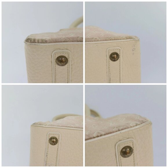 LOUIS VUITTON Monogram Mini Lin Trapeze PM Hand Bag Pink M40062 LV Auth bs16132 - Picture 15 of 15